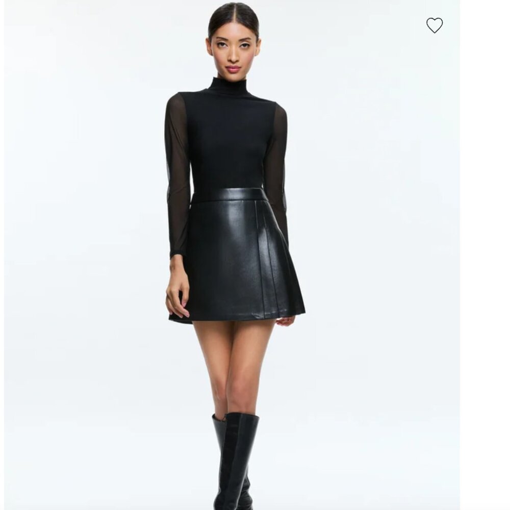 CHARA VEGAN MINI DRESS